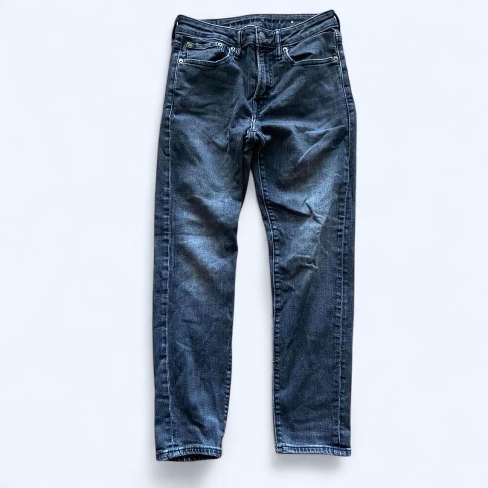 American-eagle Men's Black and Grey Jeans